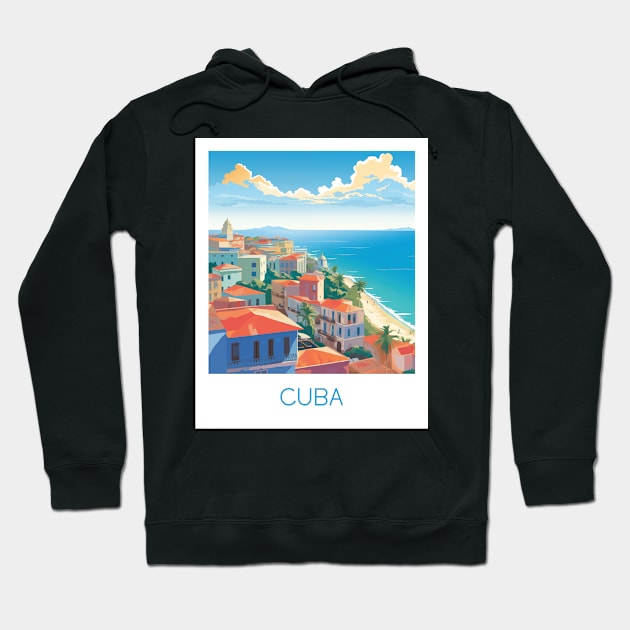 CUBA Hoodie by MarkedArtPrints